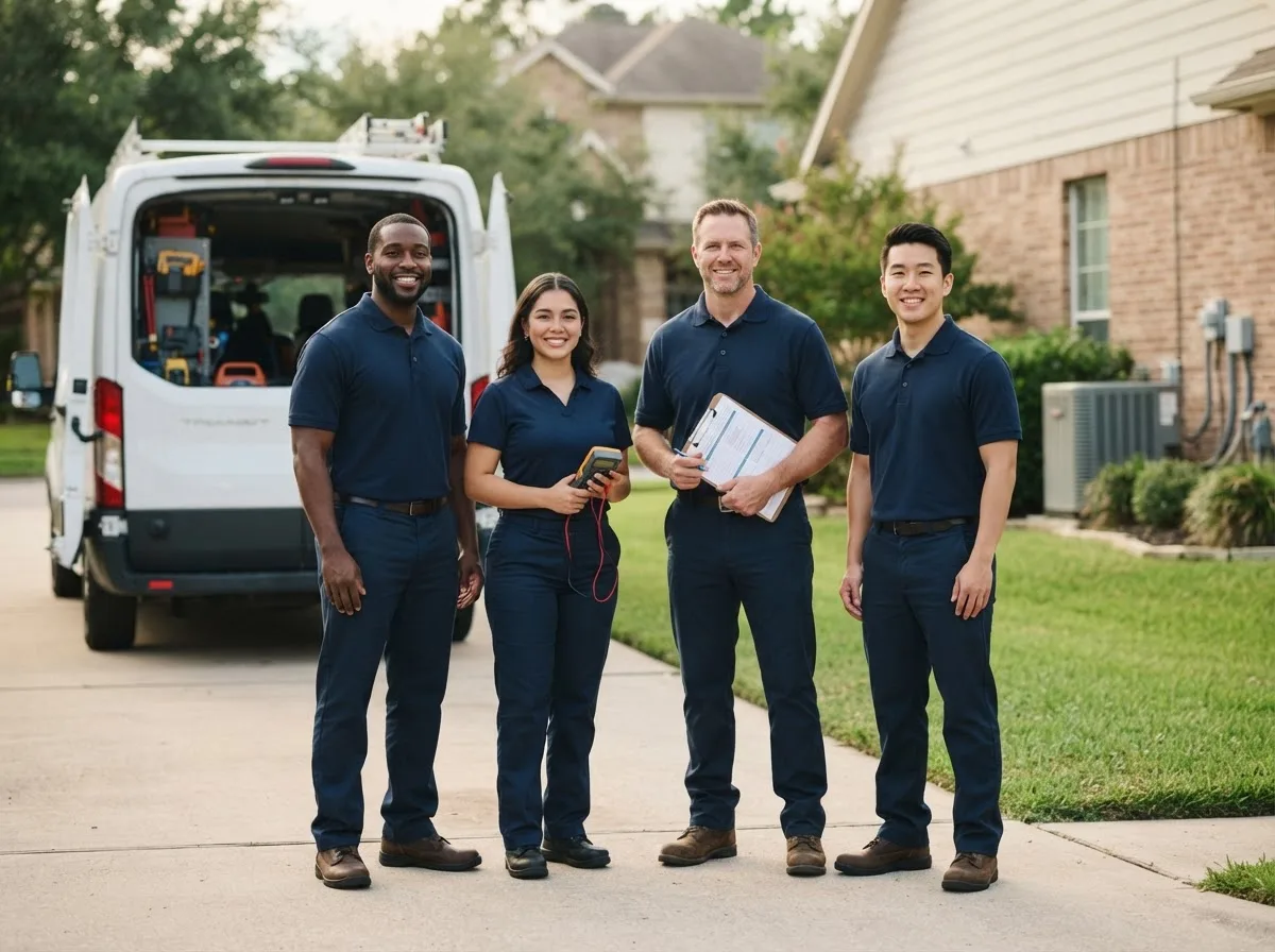 Certified HVAC technician near San Marcos, TX